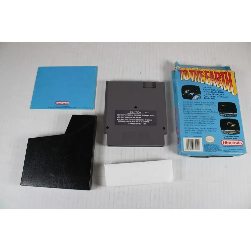 To the Earth CIB (Nintendo Entertainment System, 1990, NES) authentic, complete